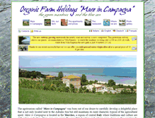 Tablet Screenshot of mareincampagna.it